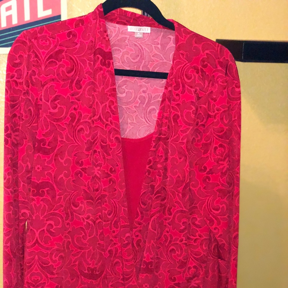 Roz&Ali Layered Look Blouse